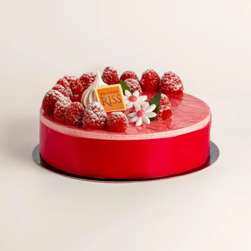 Entremet Charlotte Framboise - Pâtisserie Riss