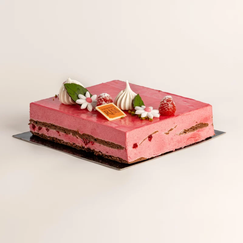 Entremet Choco-Framboise - Pâtisserie Riss