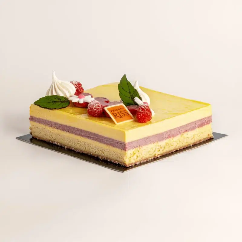 Entremet Soleil - Pâtisserie Riss