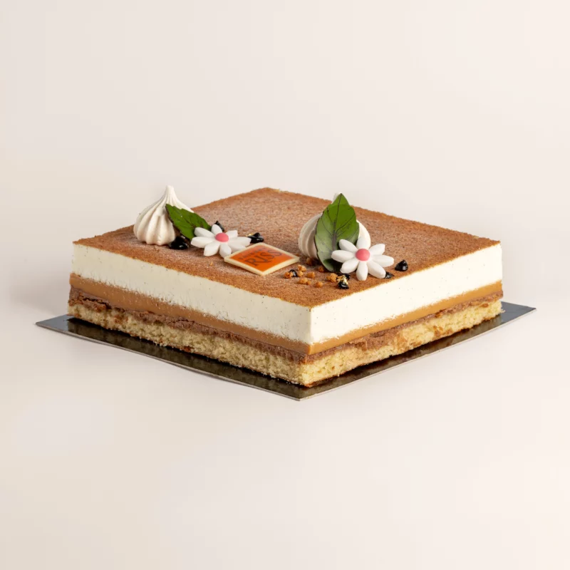 Entremet Pécan - Pâtisserie Riss