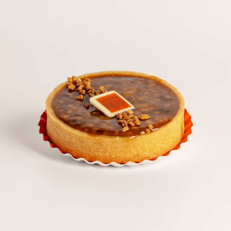 Tartelette Caramel Noix - Pâtisserie Riss