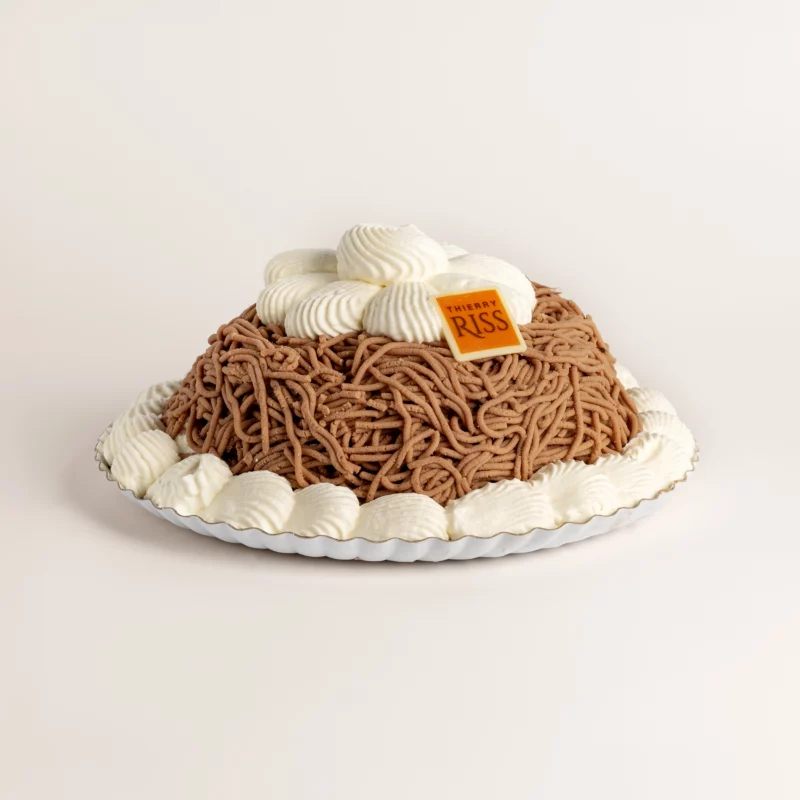 Entremet Torche Marron - Pâtisserie Riss