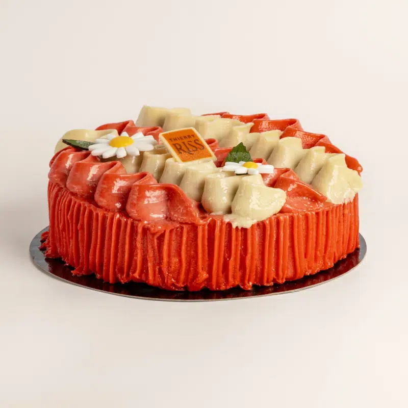 Rhubarbe / Fraise - Pâtisserie Riss
