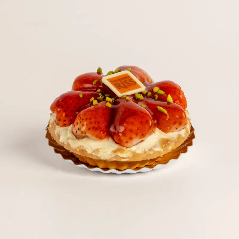 Tartelette fraise - Pâtisserie Riss